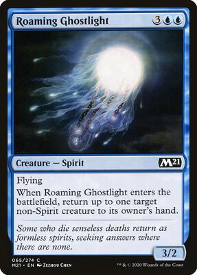 Roaming Ghostlight card from Core Set 2021