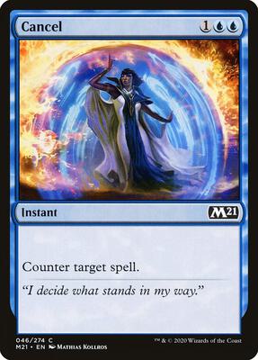Cancel card from Core Set 2021