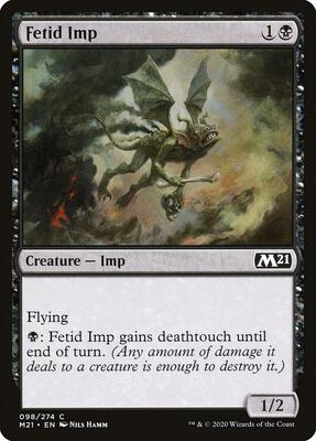 Fetid Imp card from Core Set 2021