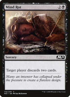 Mind Rot card from Core Set 2021