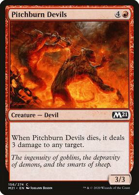 Pitchburn Devils card from Core Set 2021