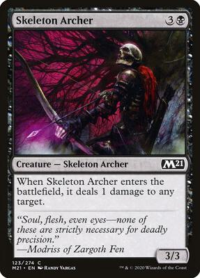 Skeleton Archer card from Core Set 2021