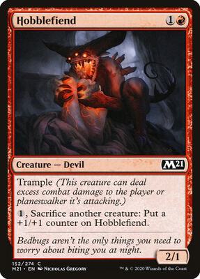 Hobblefiend card from Core Set 2021