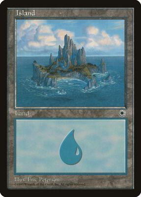 Island (Castle Cove) card from Portal