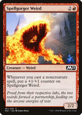 Spellgorger Weird card from Core Set 2021