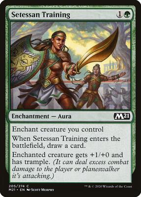 Setessan Training card from Core Set 2021