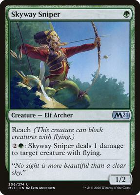 Skyway Sniper card from Core Set 2021