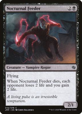Nocturnal Feeder card from Jumpstart