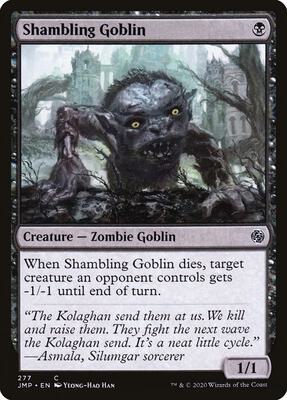 Shambling Goblin card from Jumpstart