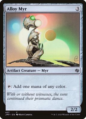 Alloy Myr card from Jumpstart