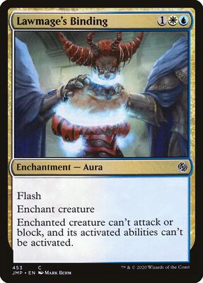Lawmage's Binding card from Jumpstart