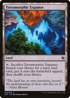 Terramorphic Expanse card from Jumpstart