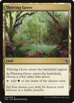 Thriving Grove card from Jumpstart