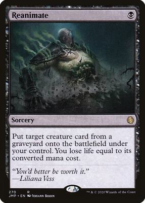 Reanimate card from Jumpstart