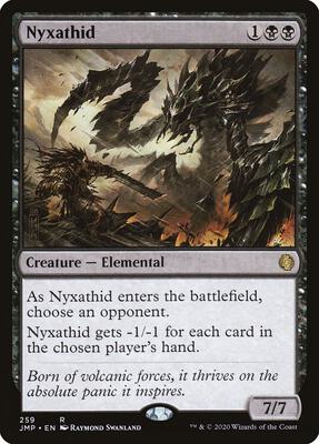 Nyxathid card from Jumpstart