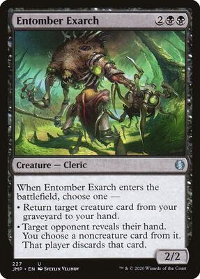 Entomber Exarch card from Jumpstart