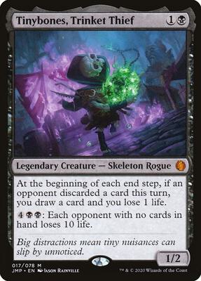 Tinybones, Trinket Thief card from Jumpstart