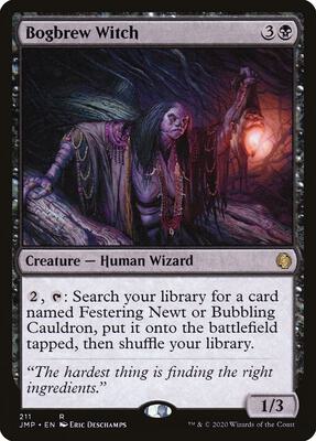 Bogbrew Witch card from Jumpstart
