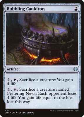 Bubbling Cauldron card from Jumpstart