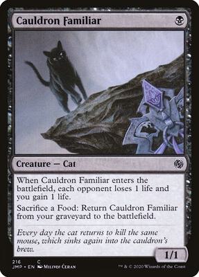 Cauldron Familiar card from Jumpstart