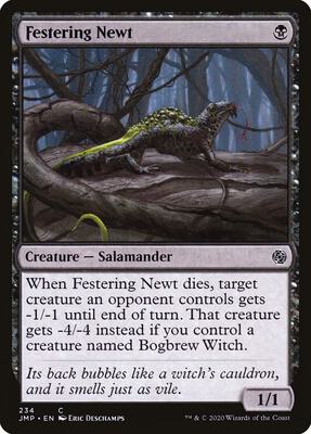 Festering Newt card from Jumpstart