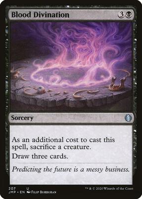 Blood Divination card from Jumpstart