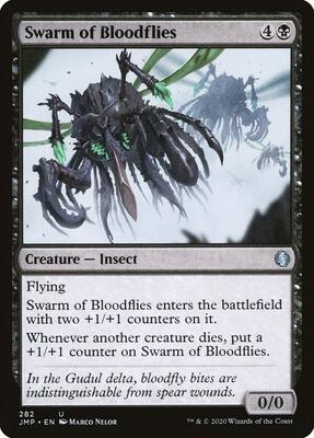 Swarm of Bloodflies card from Jumpstart