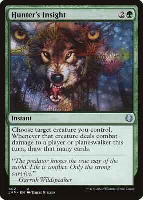 Hunter's Insight card from Jumpstart