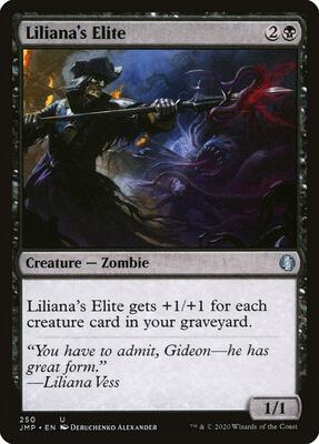 Liliana's Elite card from Jumpstart