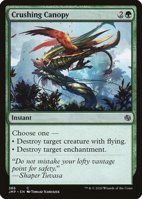 Crushing Canopy card from Jumpstart