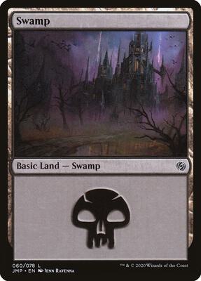 Swamp (060) card from Jumpstart