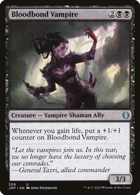 Bloodbond Vampire card from Jumpstart
