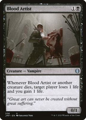Blood Artist card from Jumpstart