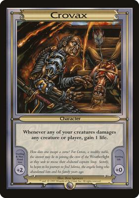 Crovax (Oversize) card from Vanguard
