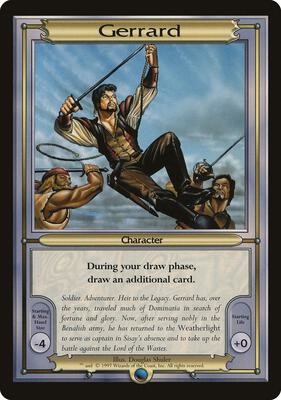 Gerrard (Oversize) card from Vanguard