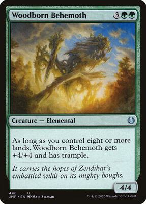 Woodborn Behemoth card from Jumpstart