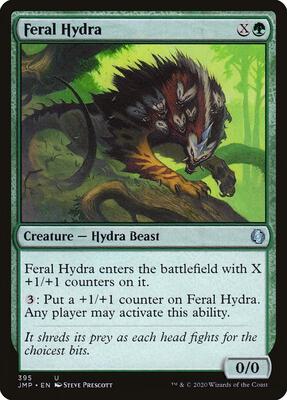 Feral Hydra card from Jumpstart