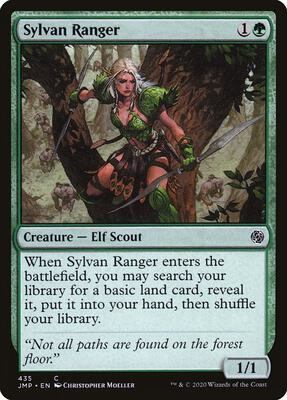 Sylvan Ranger card from Jumpstart