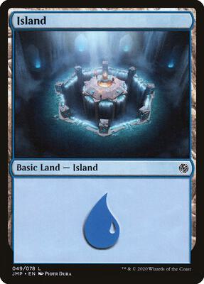 Island (049) card from Jumpstart
