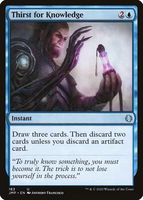 Thirst for Knowledge card from Jumpstart