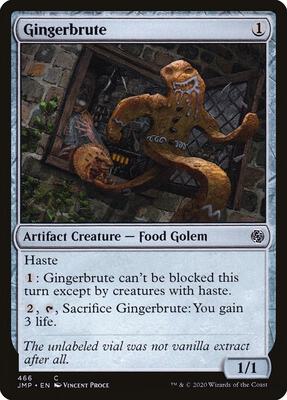 Gingerbrute card from Jumpstart