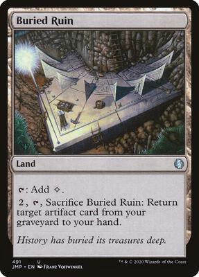 Buried Ruin card from Jumpstart