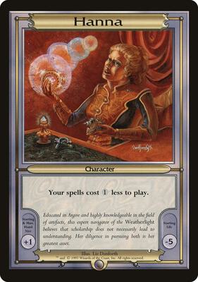 Hanna (Oversize) card from Vanguard