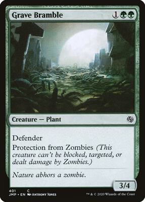 Grave Bramble card from Jumpstart