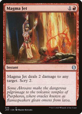 Magma Jet card from Jumpstart