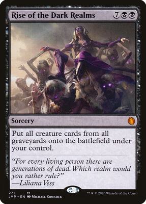 Rise of the Dark Realms card from Jumpstart