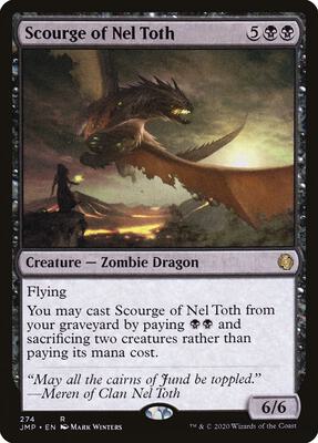 Scourge of Nel Toth card from Jumpstart