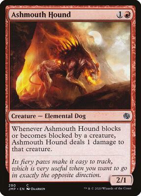 Ashmouth Hound card from Jumpstart