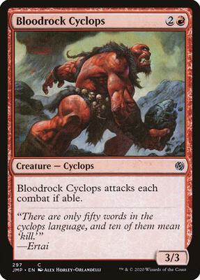 Bloodrock Cyclops card from Jumpstart