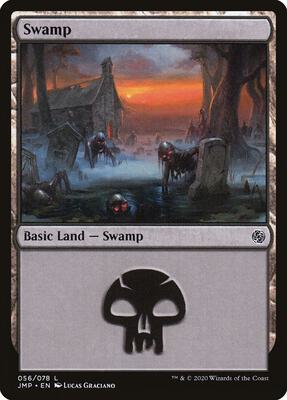 Swamp (056) card from Jumpstart